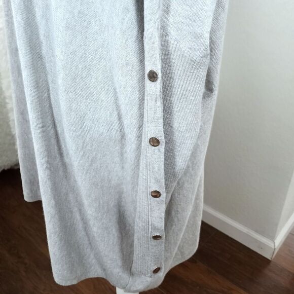 RXB GRAY DOLMAN SLEEVE OVERSIZED SWEATER SZ.S EUC - Picture 5 of 8